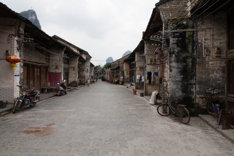 There's an authentic feel when you wander through the streets of Xingping.