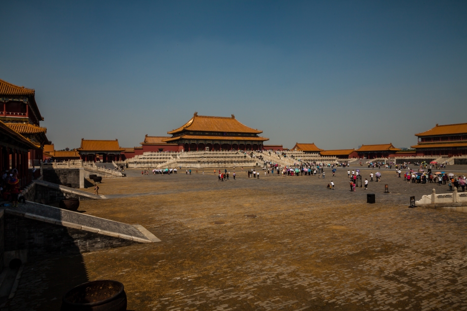 The Hall of Supreme Harmony (太和殿) at the centre of the Forbidden City