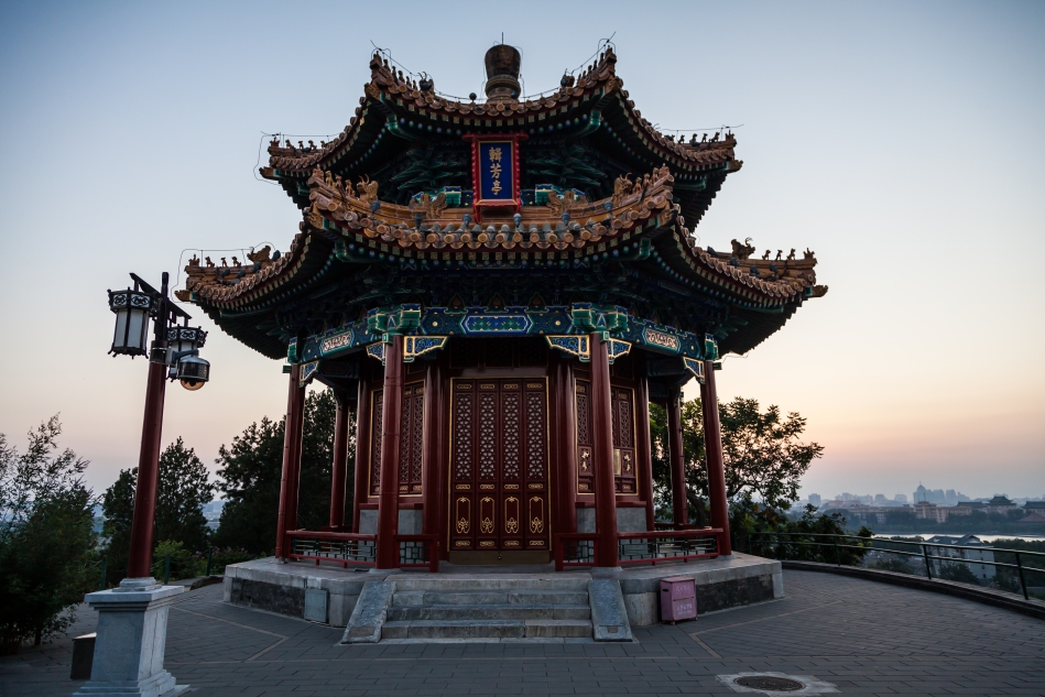 One of the peaks of the Jingshan
